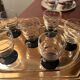 6 petits verres anciens