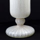 Vase Art Deco Murano Double Latticino Glass-1930s