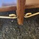 Vintage folding rolling dessert trolley "bocado"