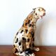 Vintage ceramic leopard, Italy 1970
