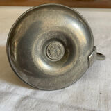 Hand port metal candle holder