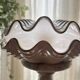 Paire de lampes en céramique nacrée en forme de coquillage, BON DÍA, années 60