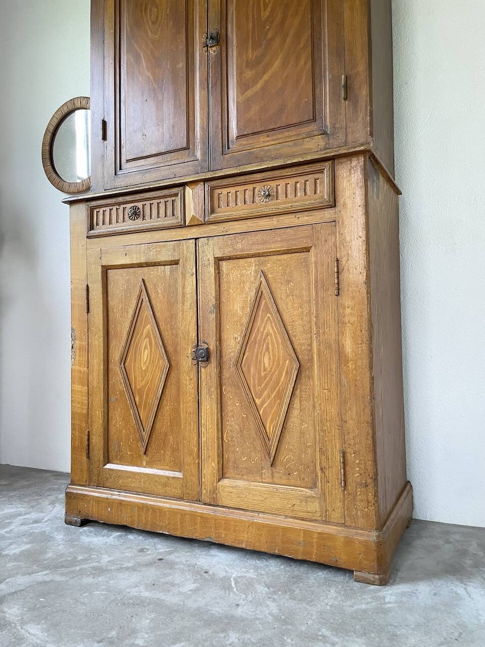 Two-body grocery cabinet, 1900