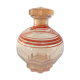 Old pink and red edict carafe