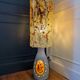 Lampe Accolay de sol rare et monumentale 116cm.
