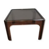 Smoked plastic coffee table