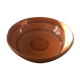 Hand-painted shallow dish