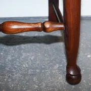Antique Rush Seat Dining Chairs, England, 1910s, Set of 6