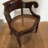 Louis Philippe office chair. Nineteenth century.
