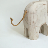 Wooden elephant