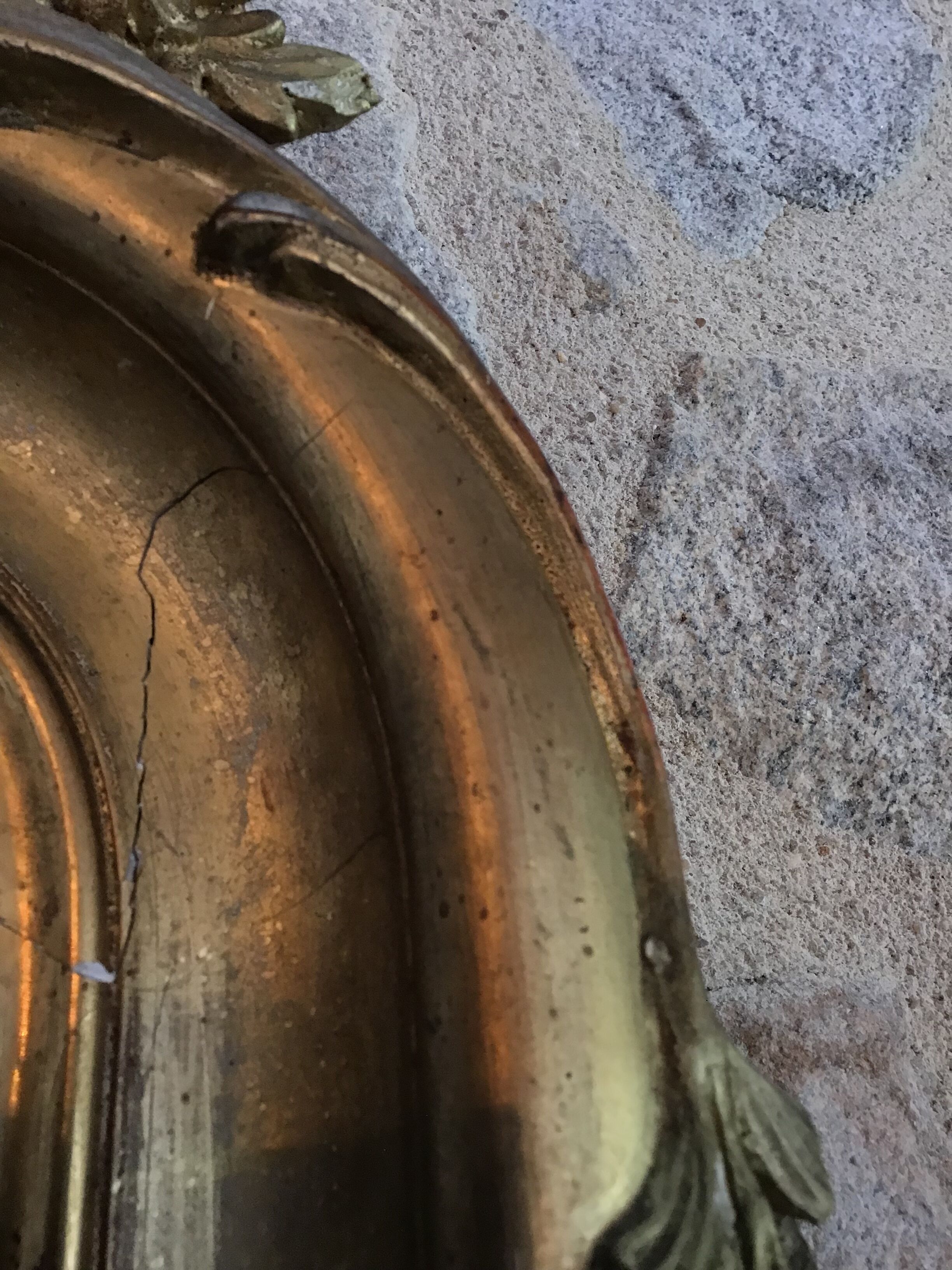 Louis XV style mirror