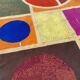 Tapis moderne polonais signé Tufté main 198x360 cm