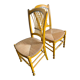 Duo de chaises provençale paillées