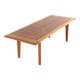 Teak with oak coffee table - mid century modern - vintage