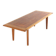 Teak with oak coffee table - mid century modern - vintage