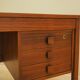 Teak desk with drawers, Denmark, 1960s