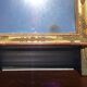 Antique mercury mirror, Louis XVI style gilded frame, 84x50cm