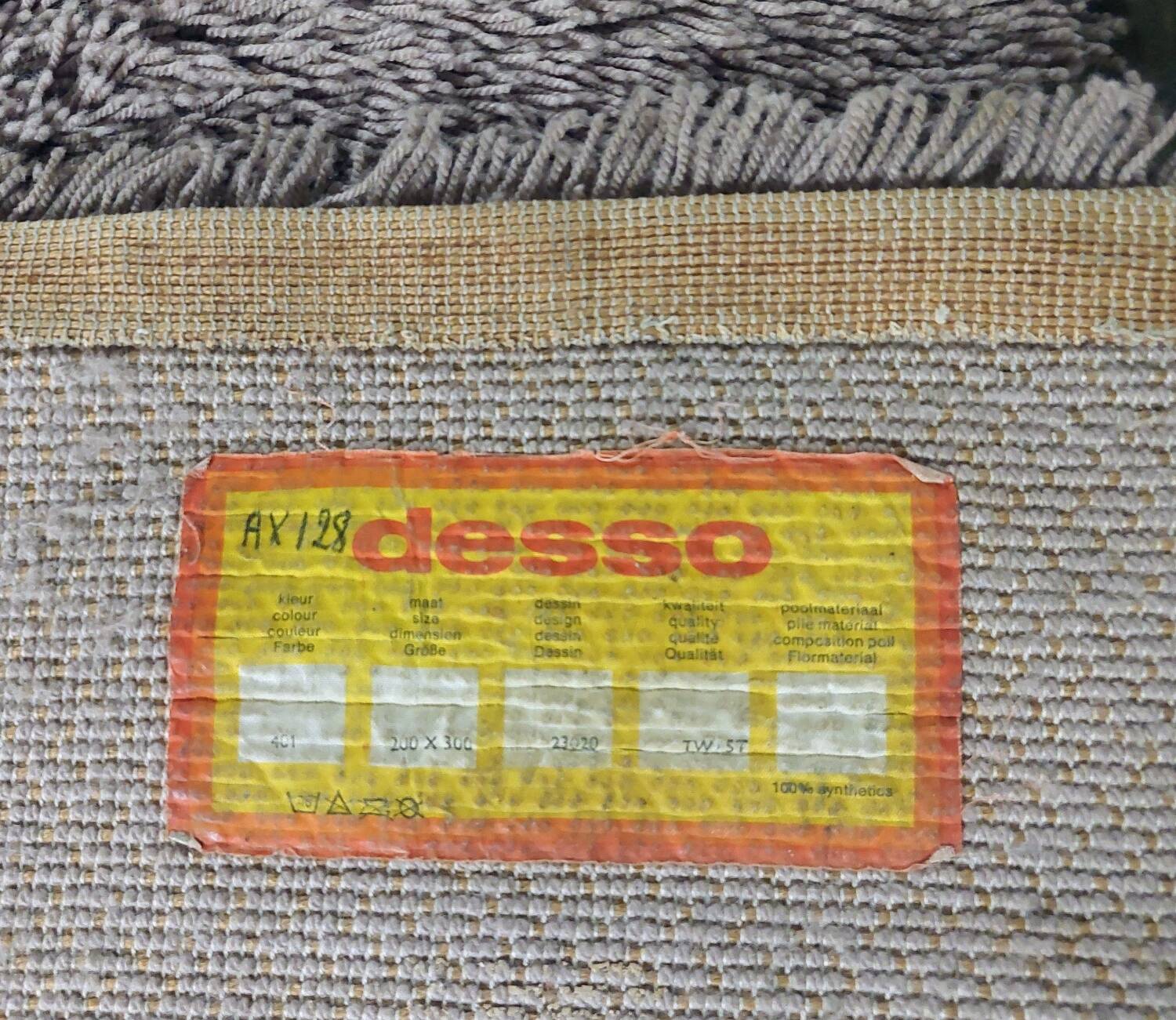 1970s rug by Desso