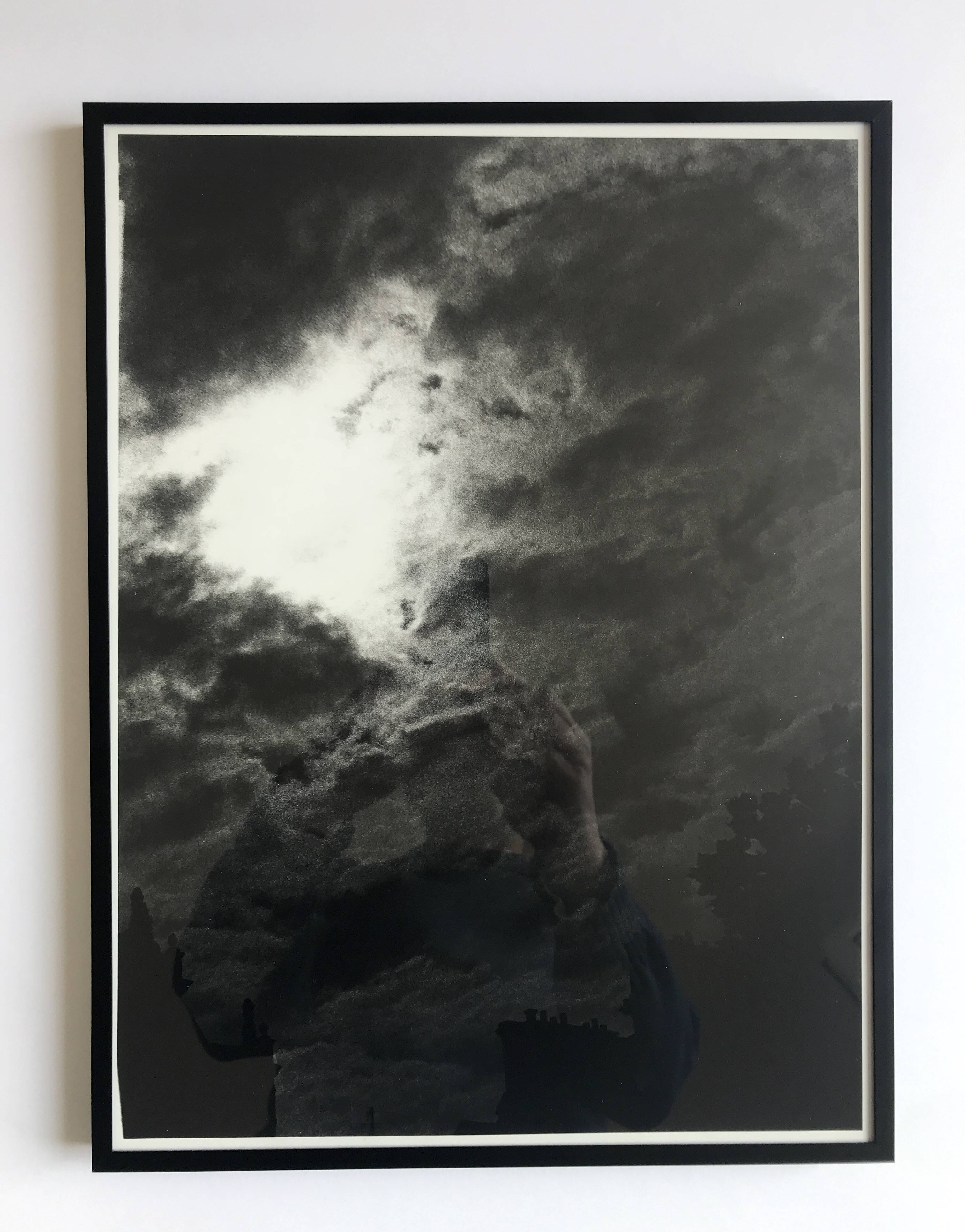 Rosine nusimovici, untitled (cloud ii), c 1980. black and white silver print