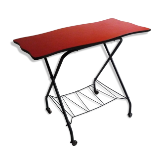 Orange roulette table