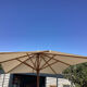 Parasol structure in exotic wood