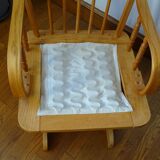 Mechanical Rocking Chair in Pine 1970s