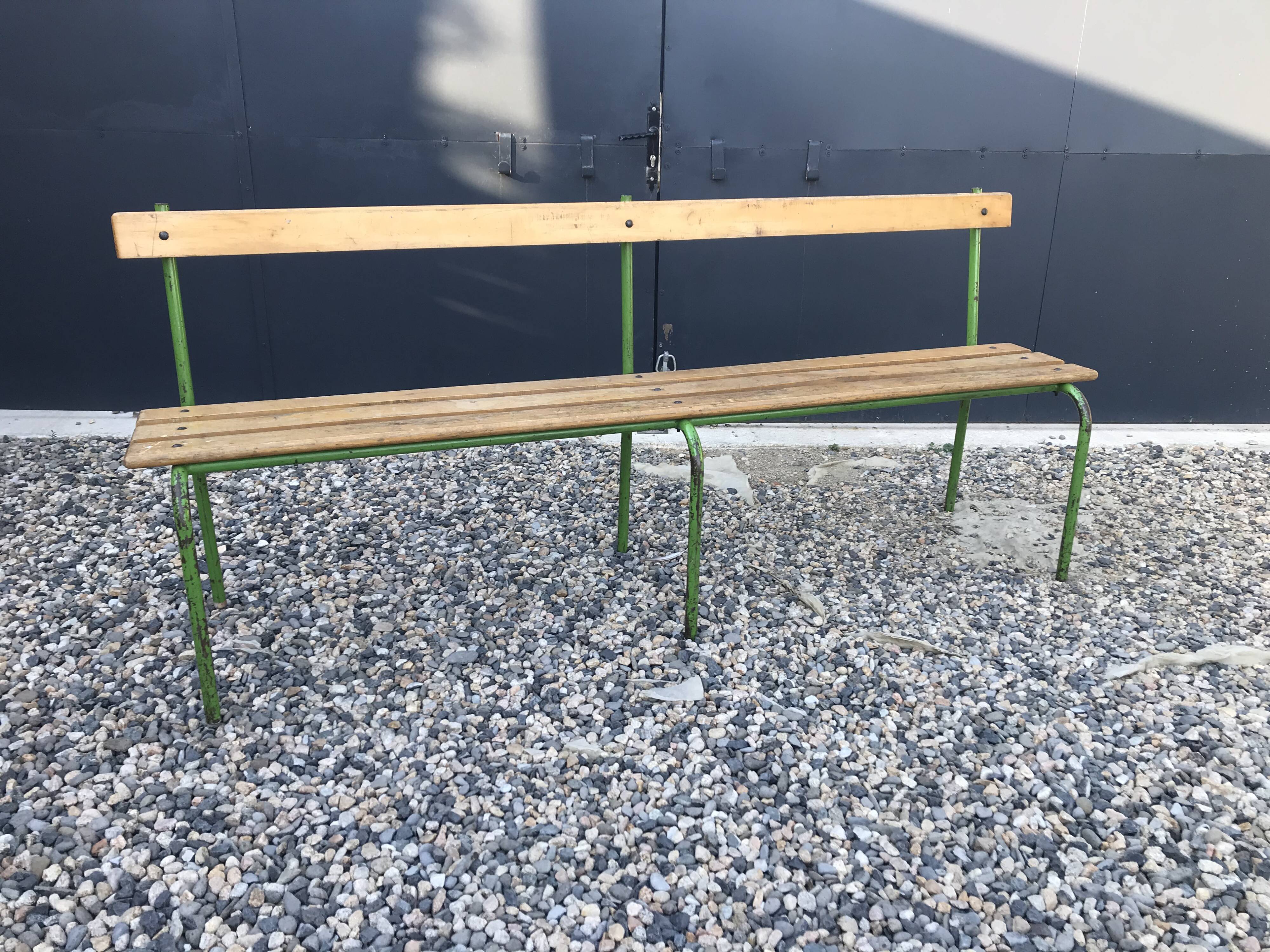 School bench 50s