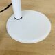 Lampe de bureau en métal blanc, Ikea années 80