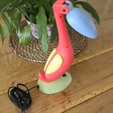 Toucan lamp, vintage penguin