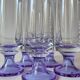 Ensemble de 6 flutes à champagne 1970