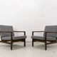 Vintage armchairs B-7522 designed by Zenon Bączyk, Poland, 1960s, set of 2