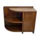 Meuble d'appoint arrondi en bois massif