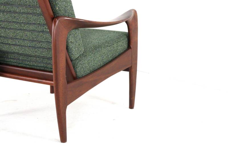 De Ster armchair men's model - dutch mid century modern design in teak