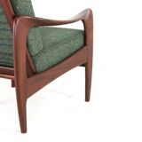 De Ster armchair men's model - dutch mid century modern design in teak