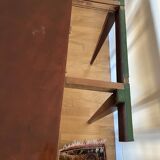 Table directoire demi lune acajou