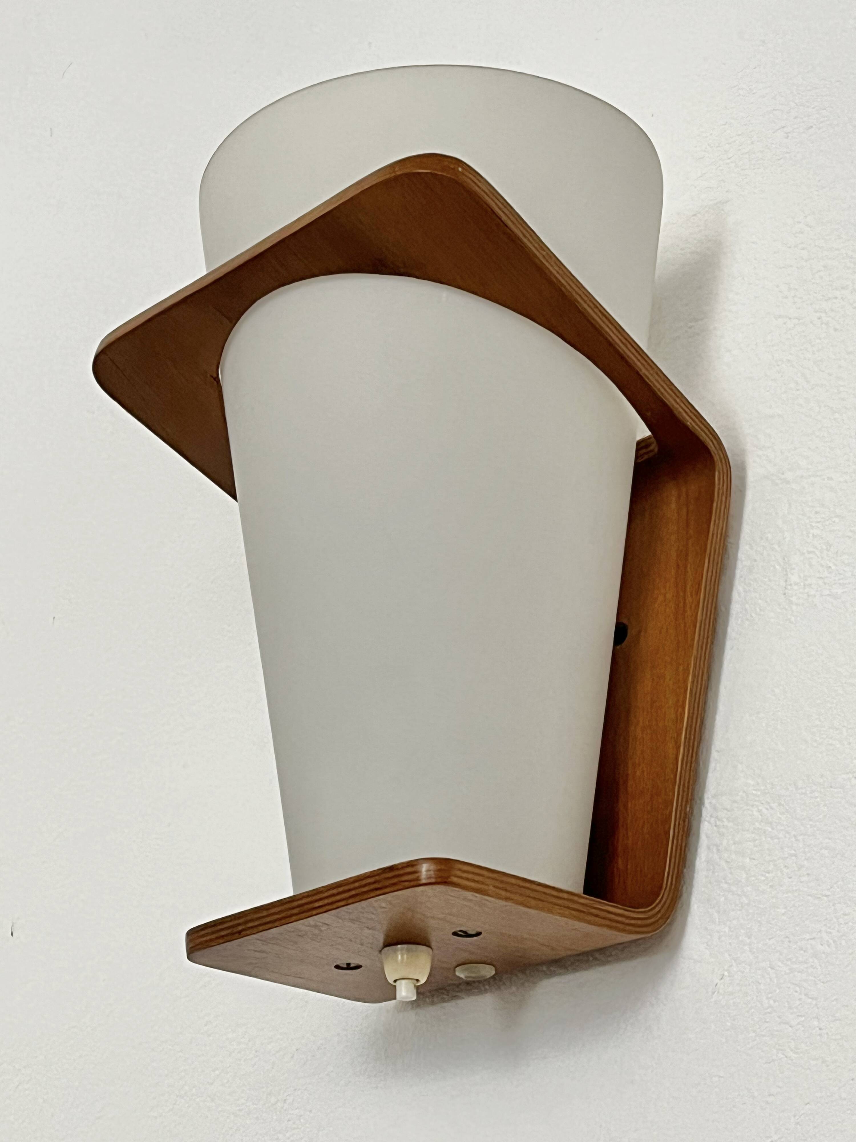 Pair of Philips Louis Kalff wall lights model NX41