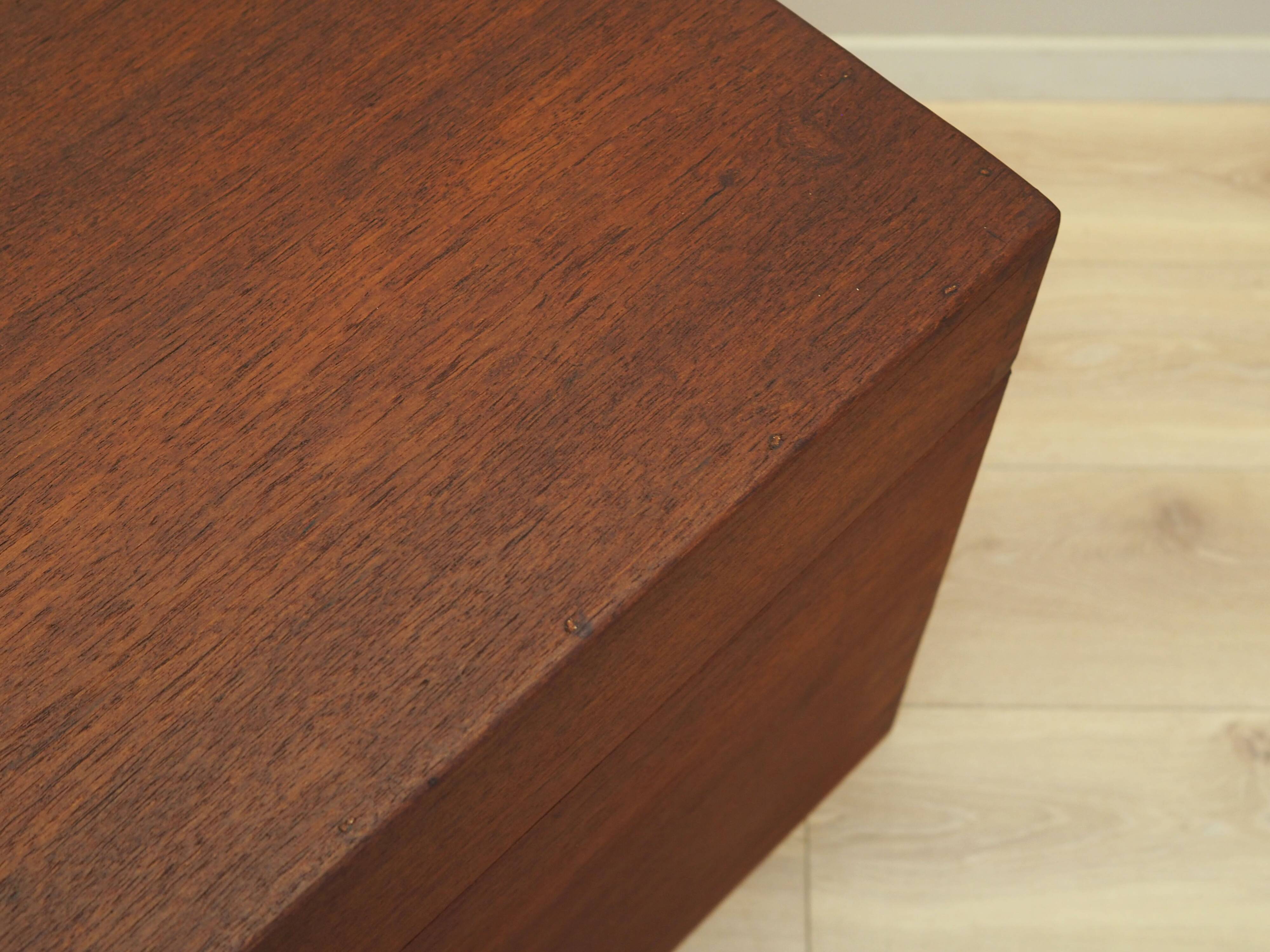 Teak chest, Scandinavian design, 1960s, production: Denmark