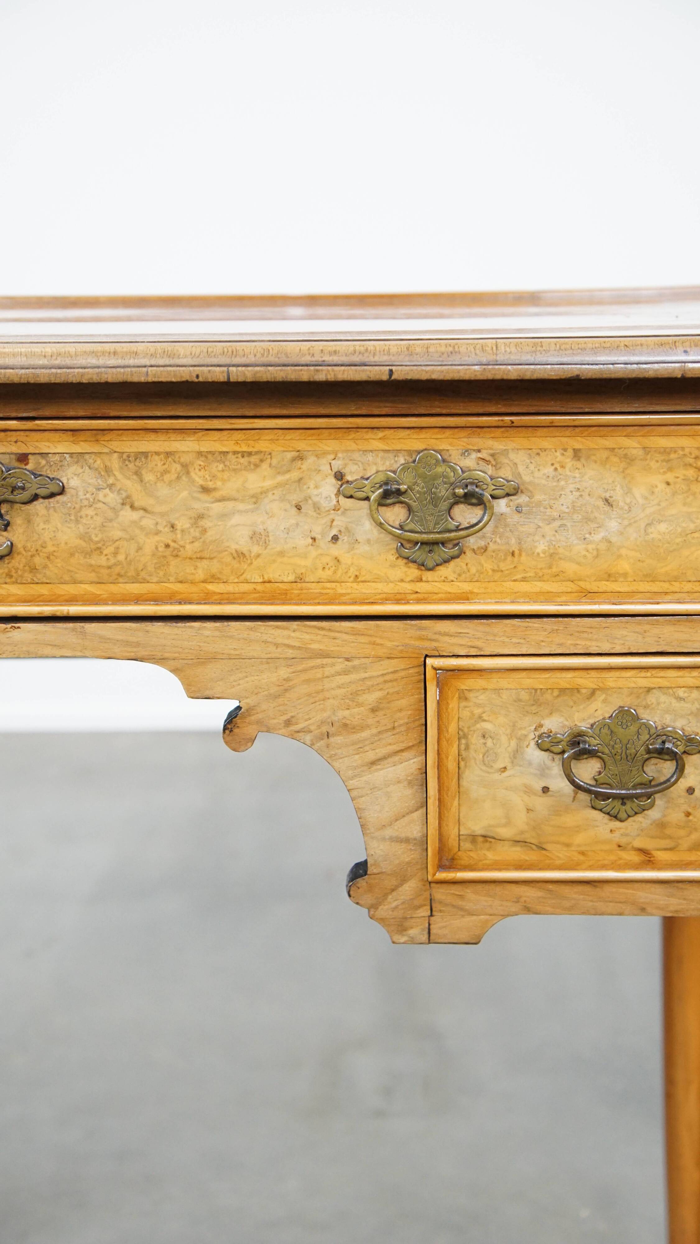 Antique Dutch Walnut Writing/Side Table from the 18th Century