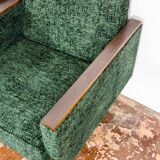 Customizable Pair Of Armchairs in Green, Poland 1970s.