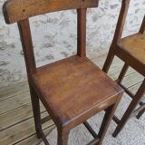 Antique bistro high chairs