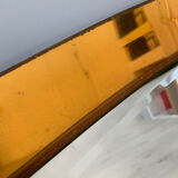 Mirror Antonio Lupi by crystal Luxor 60s 70s 59x80cm
