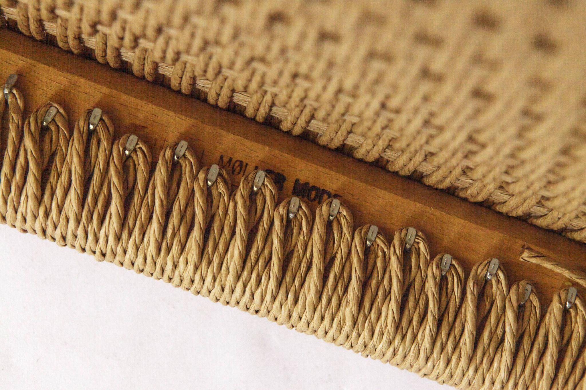 1 of 6 Niels Møller Model 85 Chair in Teak with Danish Cord, 1980s Danish M