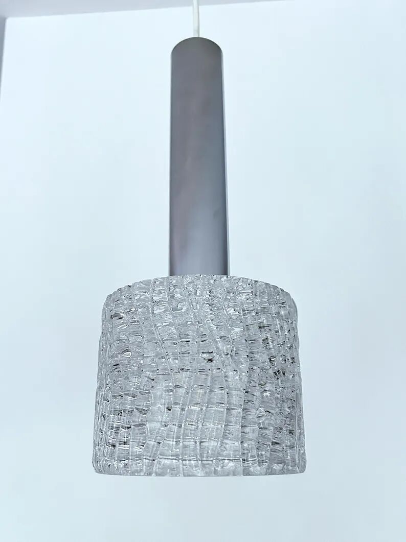 Vintage Kalmar Murano Glass Pendant Light