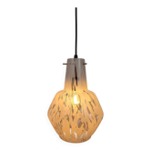 Vintage Italian Suspension in Murano Glass with Marble / Speckled Effect