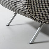 Armchair Lady flesh by Marco Zanuso for Arflex Italian Vintage