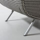 Armchair Lady flesh by Marco Zanuso for Arflex Italian Vintage