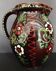 20th century Alsace glazed terracotta pitcher