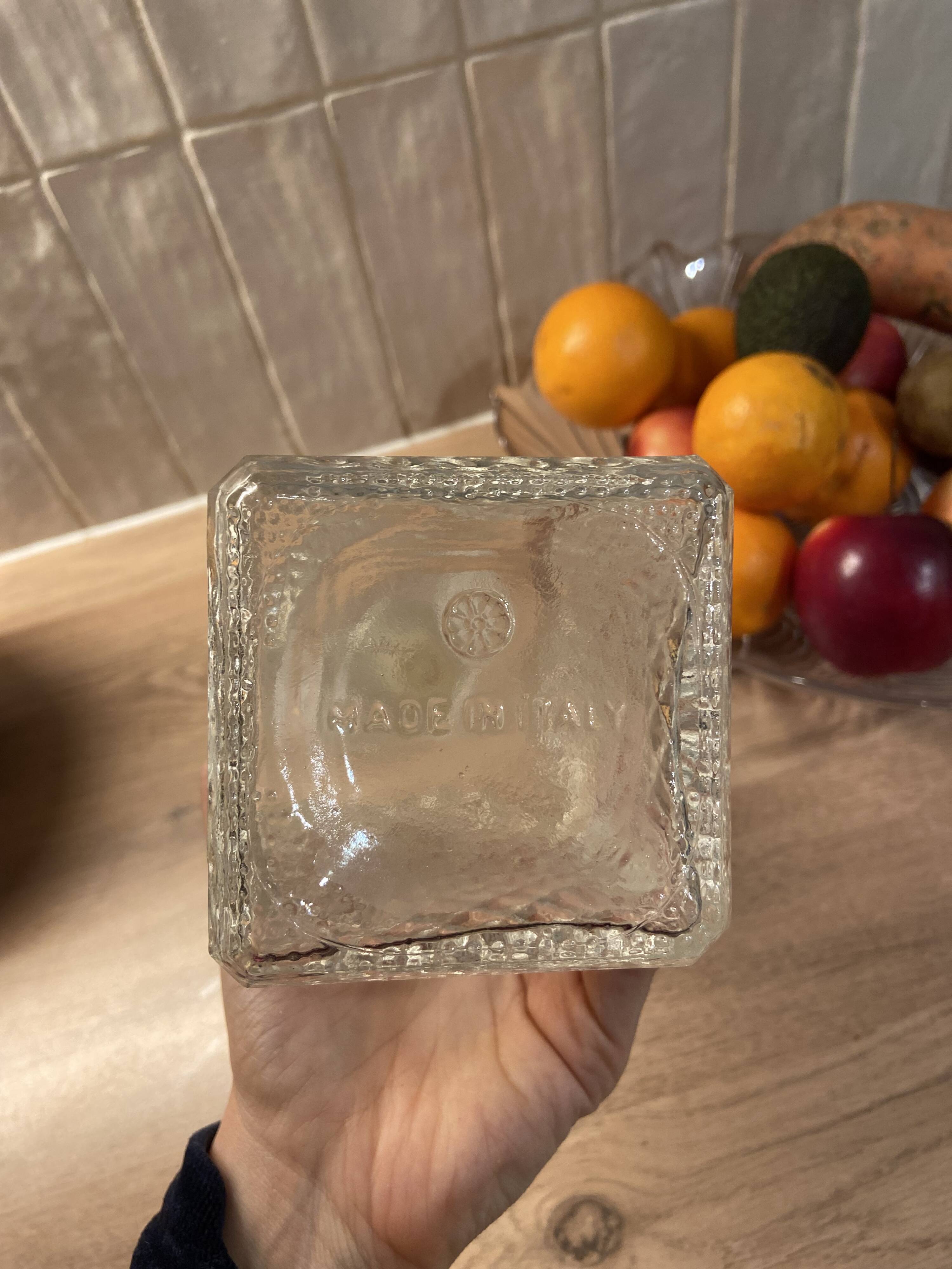 Vintage glass carafe – Made in Italy
