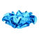 Sculptural Coupe Murano — "Bullicante" Aquamarine Blue — 1950