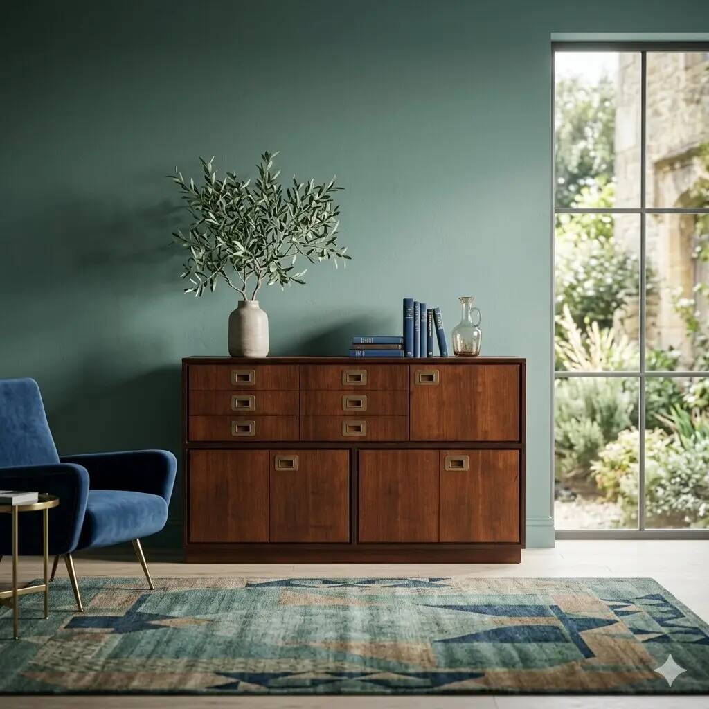 Vintage Brugnoli buffet design by Ico Parisi, Italy, 1960s.